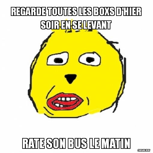 Choualbox quand tu nous tiens