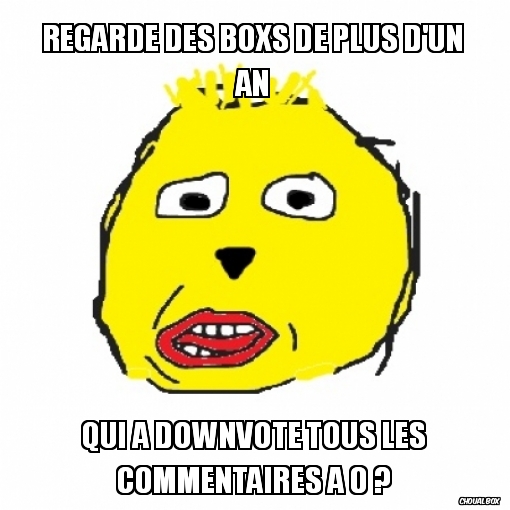 Regarde des boxs de plus d\'un an