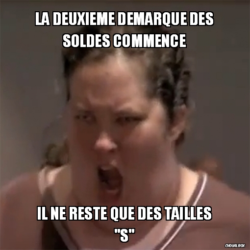 La deuxième démarque des soldes commence