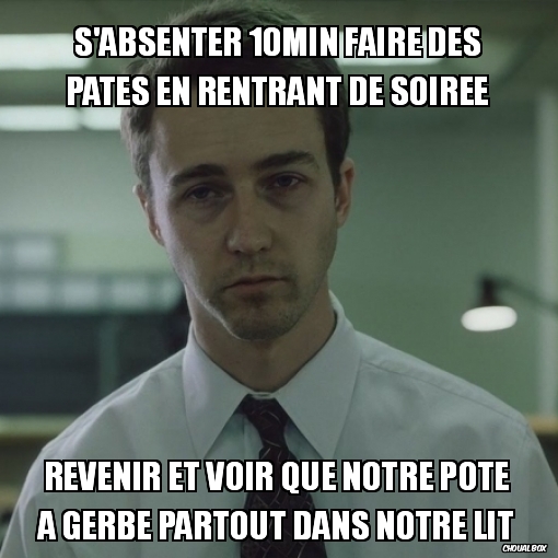 Non non t\'inquiètes ça va... I LIED