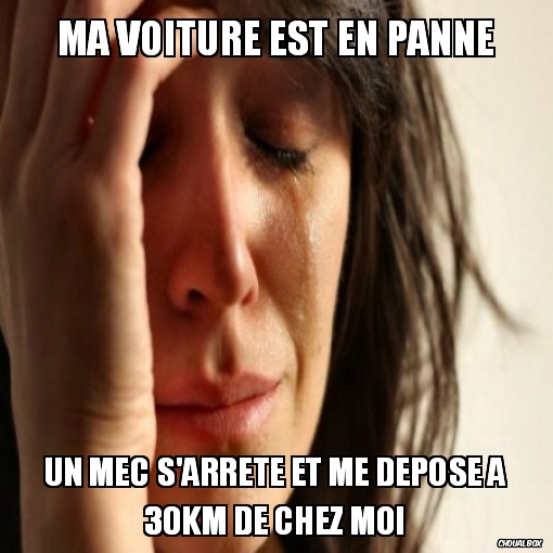 Ma voiture est en panne