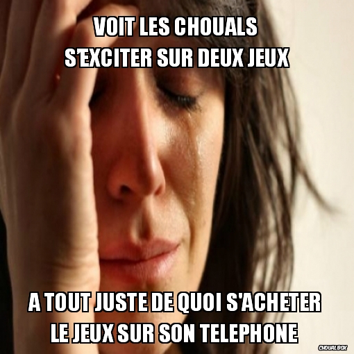 voit les chouals s&#8217;exciter sur deux jeux