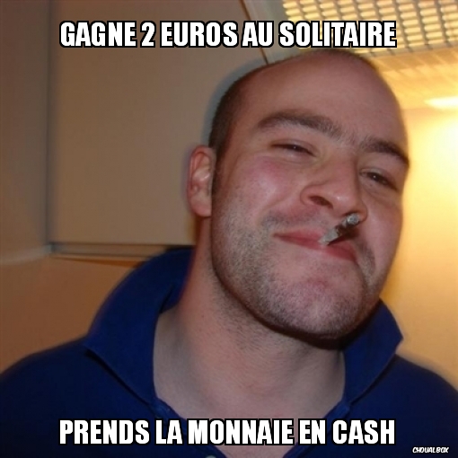 GAGNE 2 EUROS AU SOLITAIRE