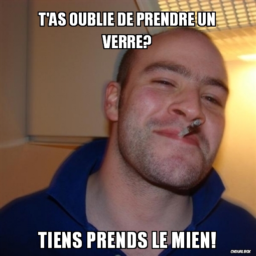 Quelques oublis au self