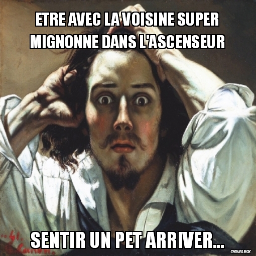 être avec la voisine super mignonne dans l\'ascenseur