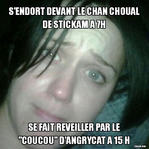 s\'endormir sur stickam