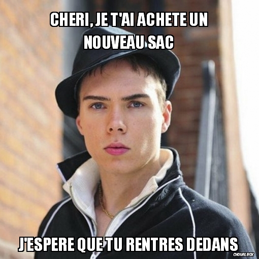 Chéri, je t\'ai acheté un nouveau sac