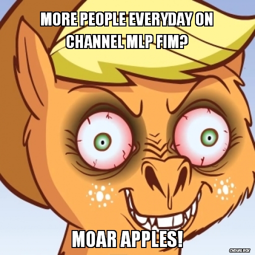 More people everyday on channel MLP FiM?