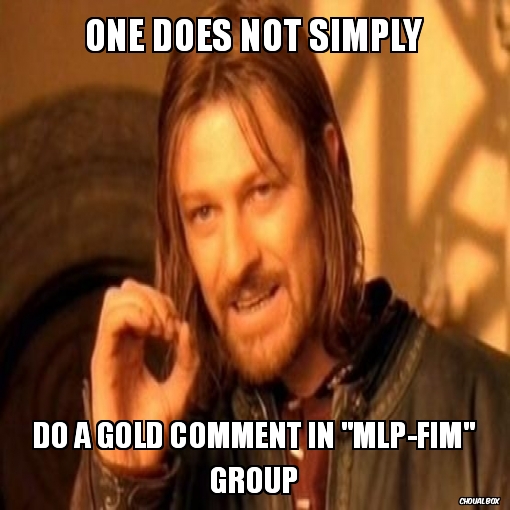 Gold comment