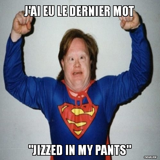 J\'ai eu le dernier mot