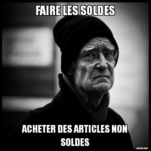 Faire les soldes