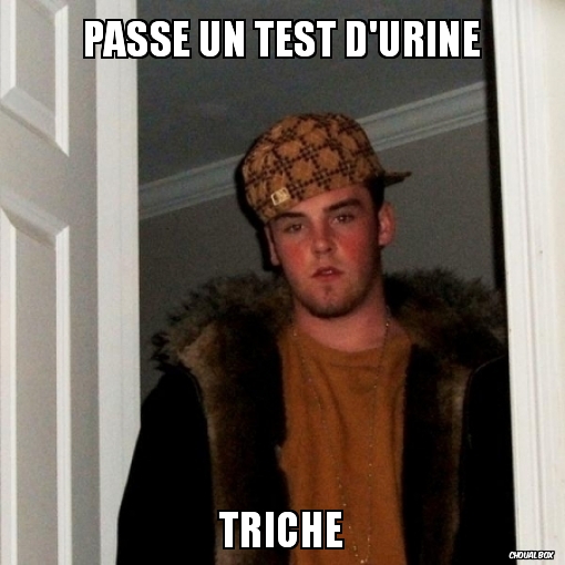 Passe un test d\'urine