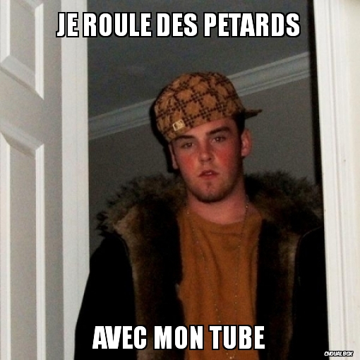 Scumbag Steve don\'t lick it