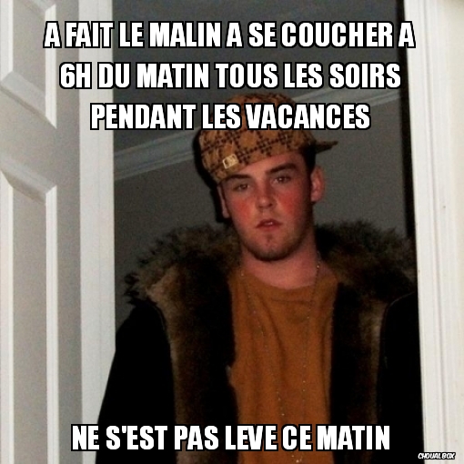 \"Trop dur la rentrée lol\"