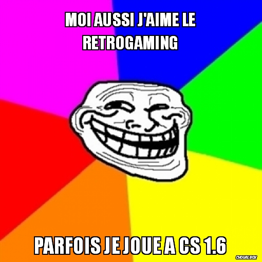 Moi aussi j\'aime le retrogaming