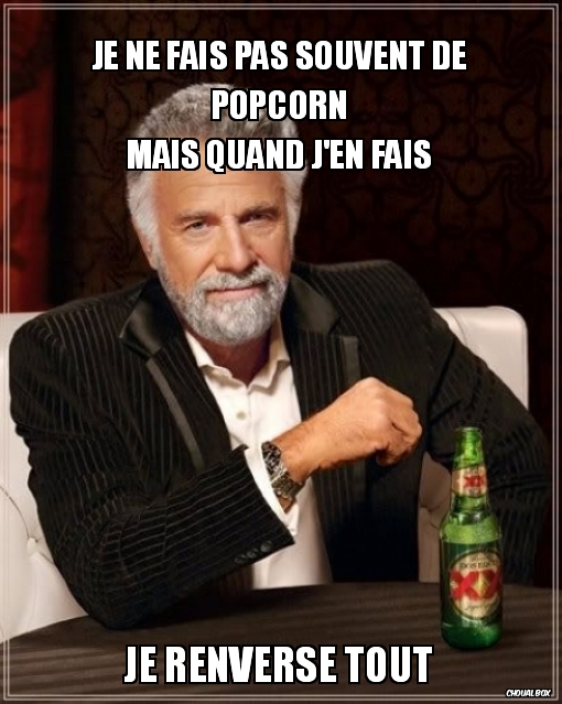 Une histoire de popcorn