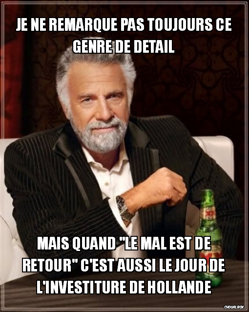 Je ne remarque pas toujours ce genre de détail