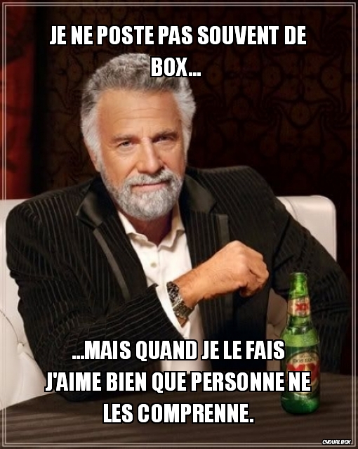 The loneliest Choual in the box