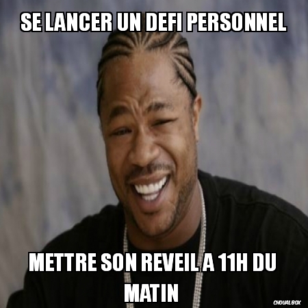 se lancer un défi personnel