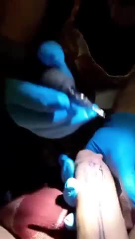 Pour un beau rendu : bien faire tendre la peau