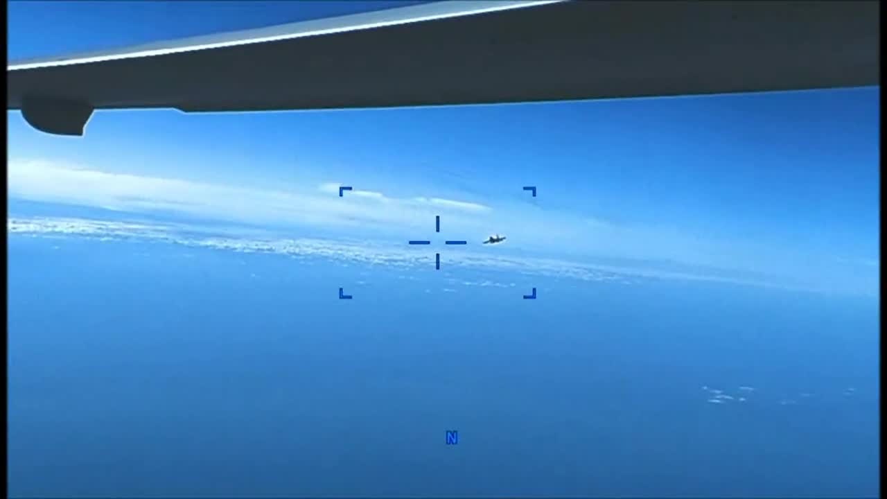 Vidéo (officielle) de la collision entre le Su-27 Russe et un drone US MQ-9 Reaper au dessus de la mer noire