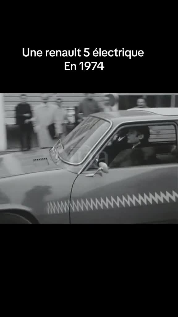À vendre Renault électrique 1974 !