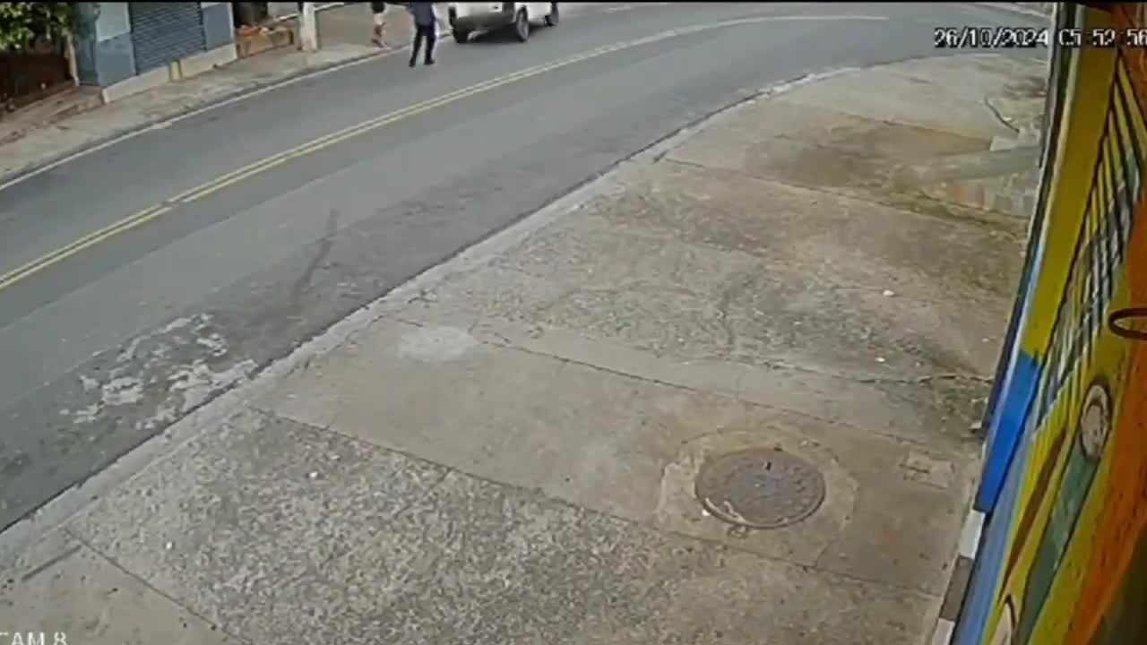 Braquer le mauvais gars.