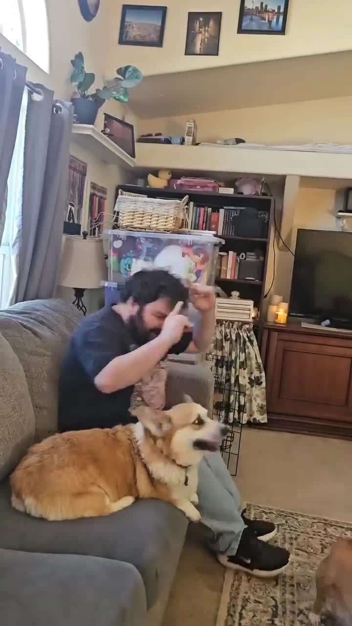 Quand ça déborde d'amour dans le salon