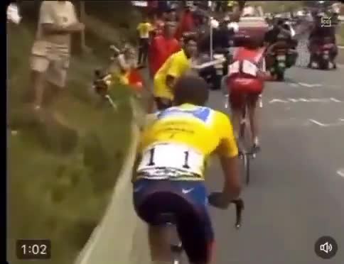 Y a pas que le cycliste qui a pris quelque chose