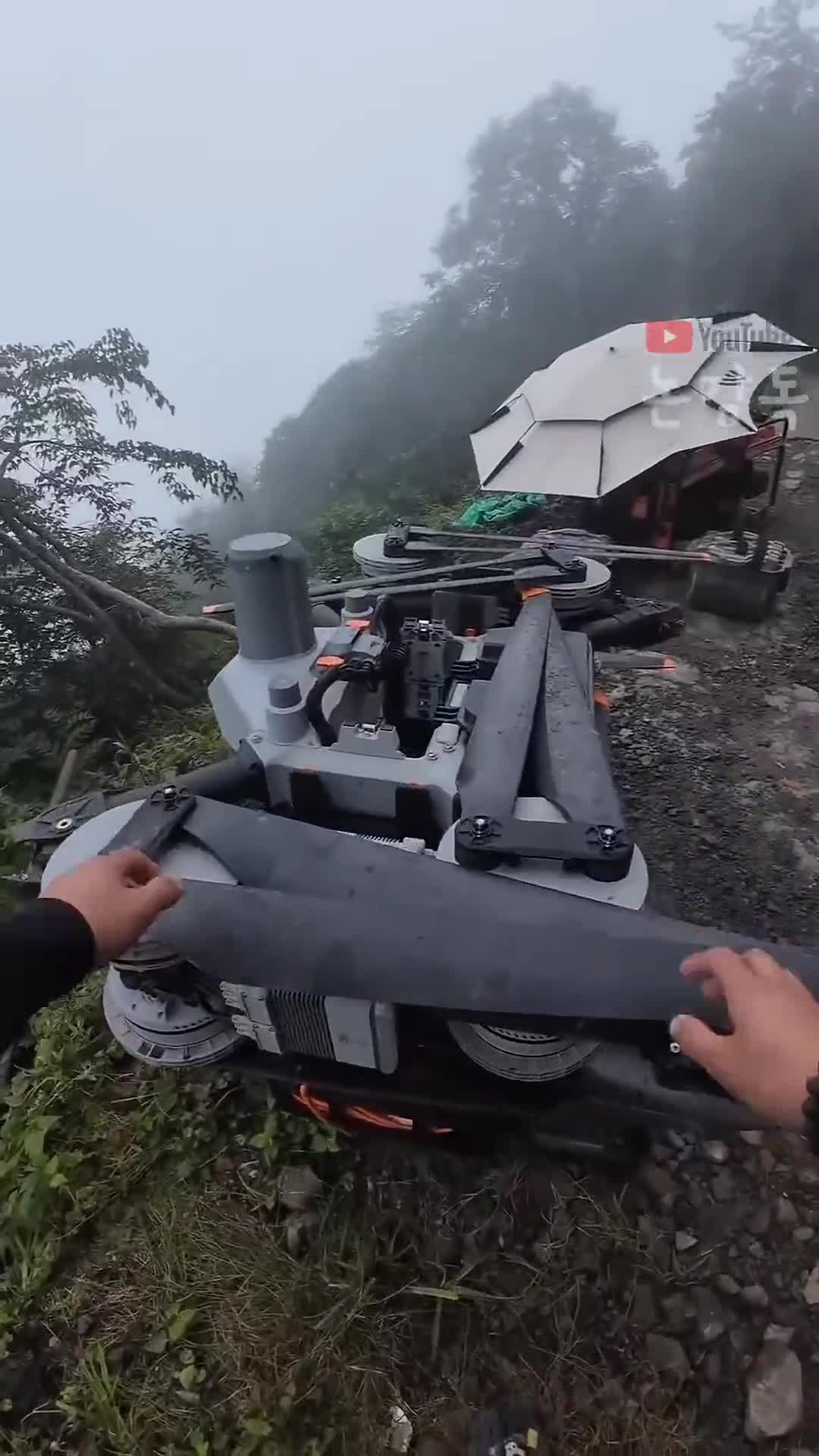 La taille du bordel !!! : DJI FlyCart 100