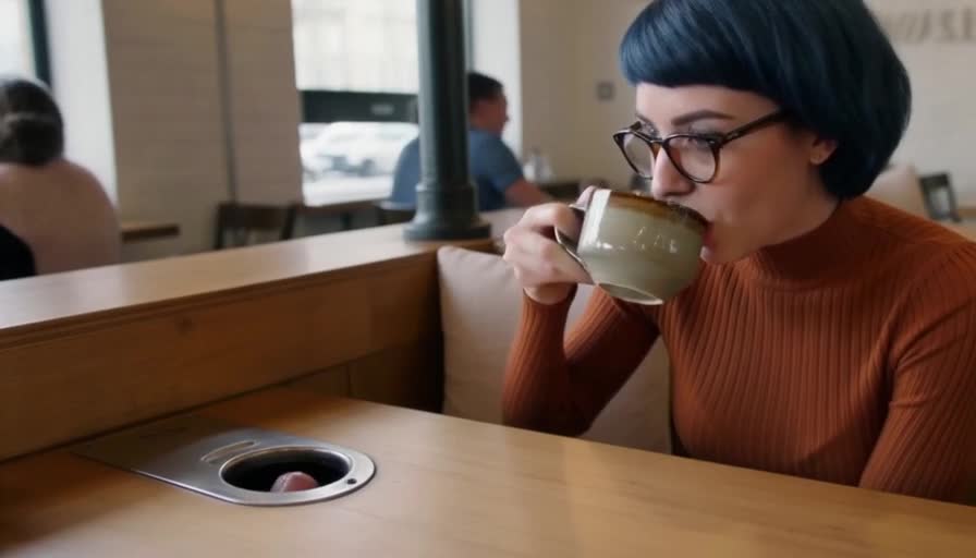 Un café latte s'il vous plait