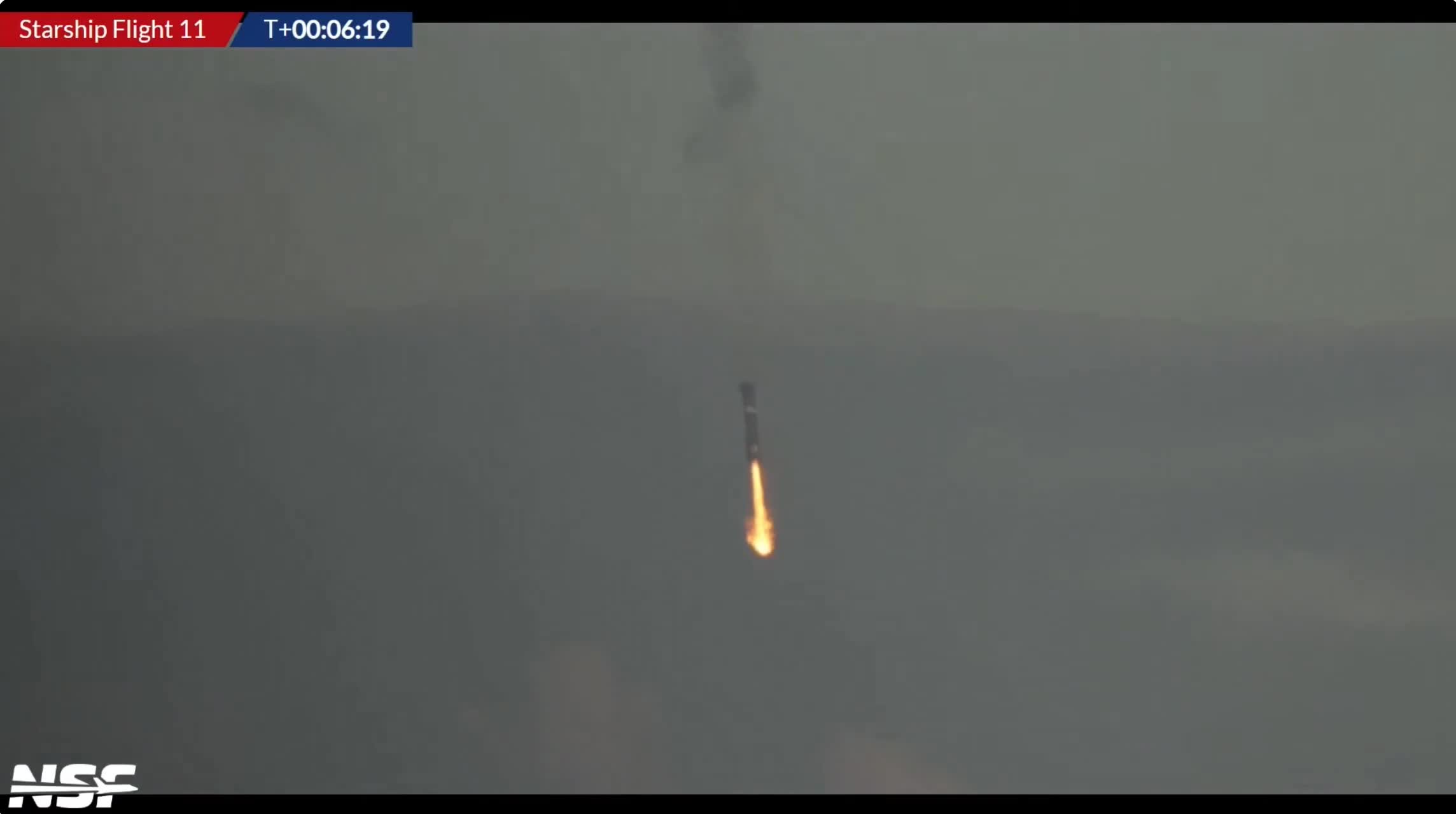 Quand ton booster revient à plus de 25.000 km/h et se permet une p'tite simulation avant le touchdown final !