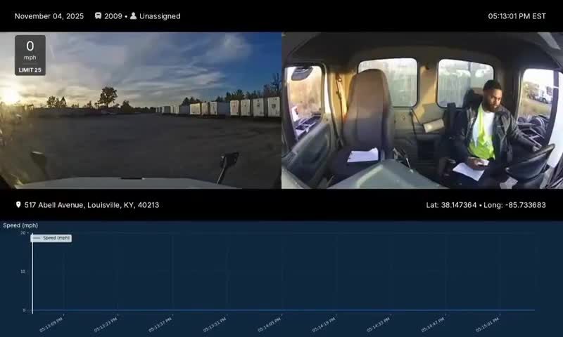 Crash de l'avion à Louisville via dashcam