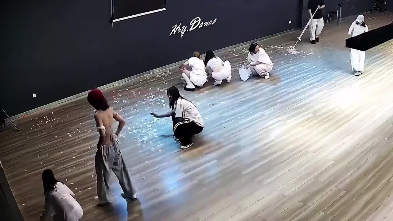 Quand on vous dit qu'elles sont douées pour le ménage... c'est pas une légende.