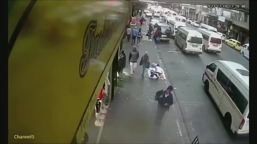 En juillet 2023 un gazoduc souterrain a explosé à Johannesburg