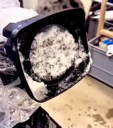 Objectif rotatif pour filmer par mauvais temps