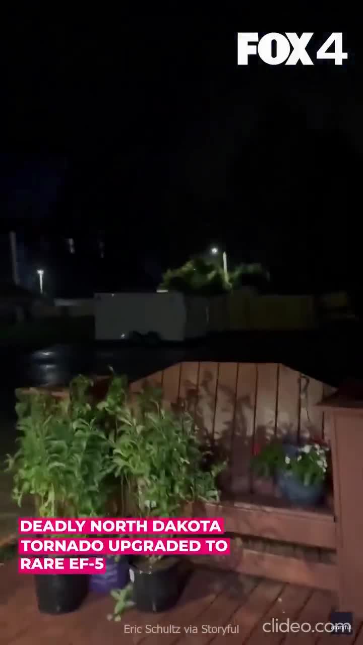 La Tornade du 20 Juin 2025, à Enderlin, dans le Dakota.