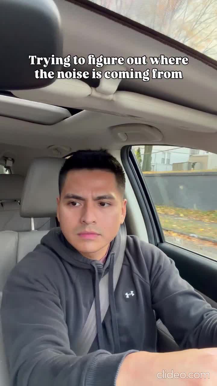 Quand t'as un bruit à la bagnole... et que t'essaie de voir d'où ça vient.