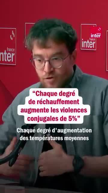 Jean Kevin parle du climat.