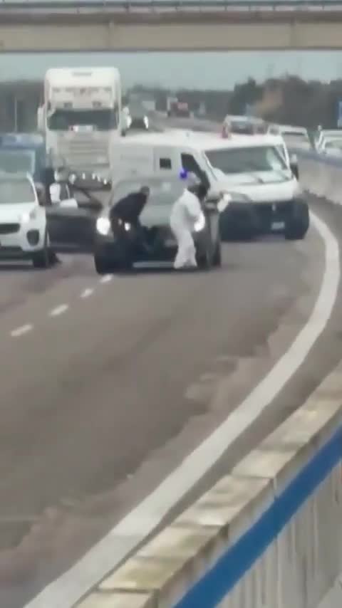 Braquage d'un fourgon blindé en Italie aujourd'hui