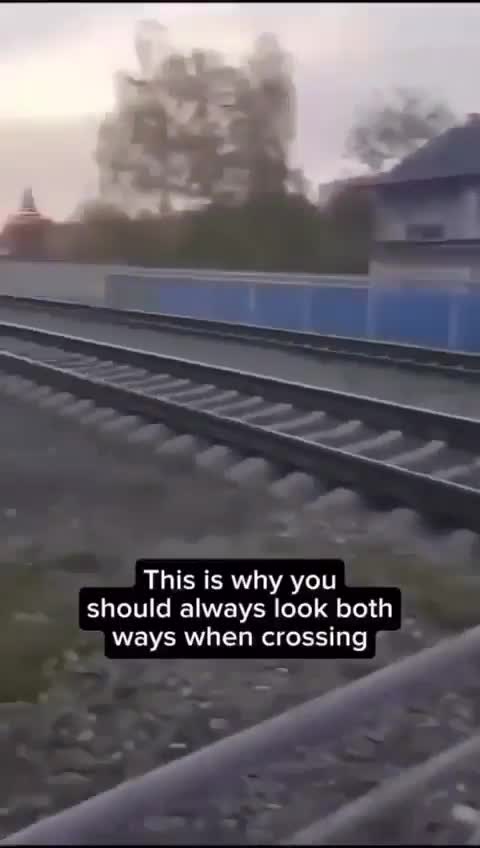 Toujours vérifier avant de traverser