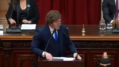Javier Milei au sujet de la gauche : « La gauche ne peut pas m’applaudir, parce que ses mains sont dans les poches des autres ! »