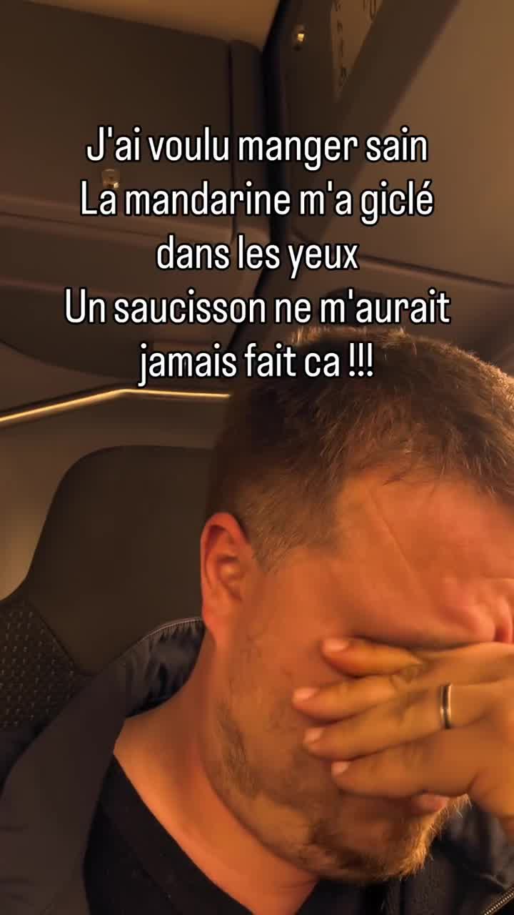 Mange une pomme sinon