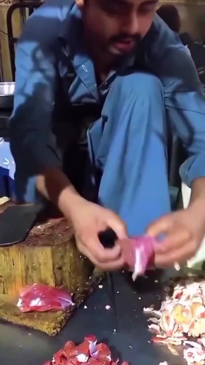 Technique rapide pour émincer la viande.