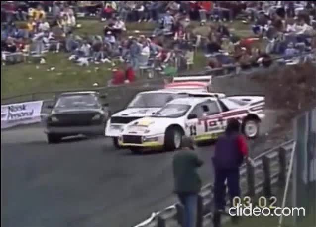 Le Rally-Cross fin 80' début 90'... c'était pas un truc de tafiolos.