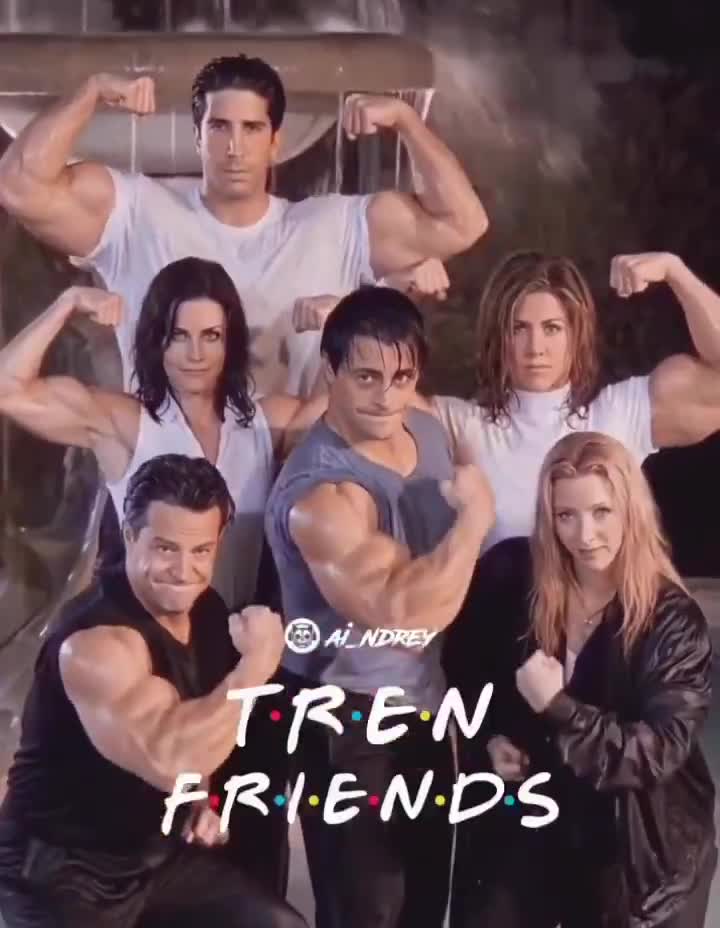 Si les acteurs de Friends avaient musclé leur jeu.