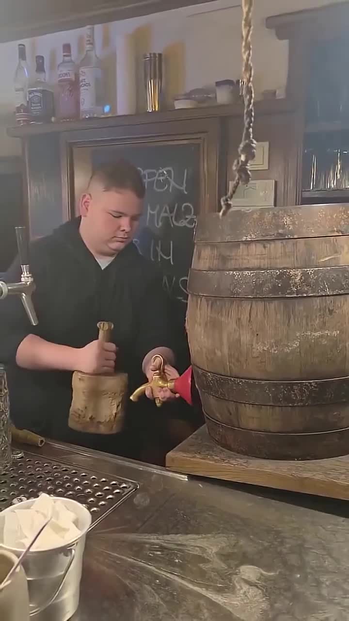 Ohé tavernier, une cervoise de ta meilleure barrique !