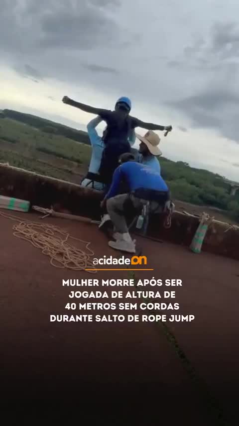 Saut à l'élastique.... sans élastique...