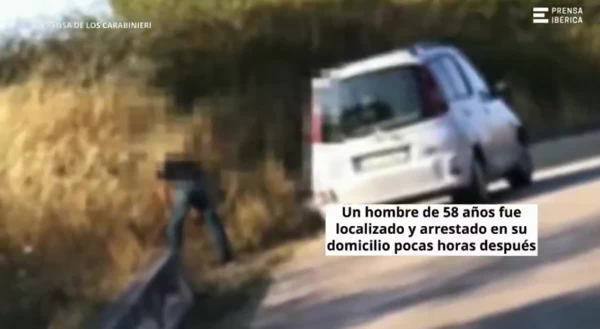 Images rares d'un fils de pute en pleine action.