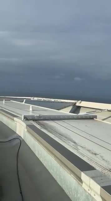 Une autre prise de vue depuis le toit du stade de Cape Town.